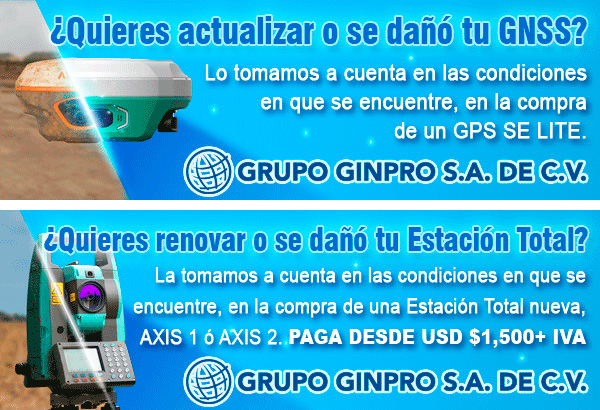 Venta, Reparacion y Mantenimiento de Equipos Topograficos. ¿ Quieres actualizar o se daño tu GNSS o renovar tu Estacion Total ?? Lo tomamos a cuenta en las condiciones en que se encuentre. Venta, Reparacion y Mantenimiento de Equipos Topograficos. ¿ Quieres actualizar o se daño tu GNSS o renovar tu Estacion Total ?? Lo tomamos a cuenta en las condiciones en que se encuentre.