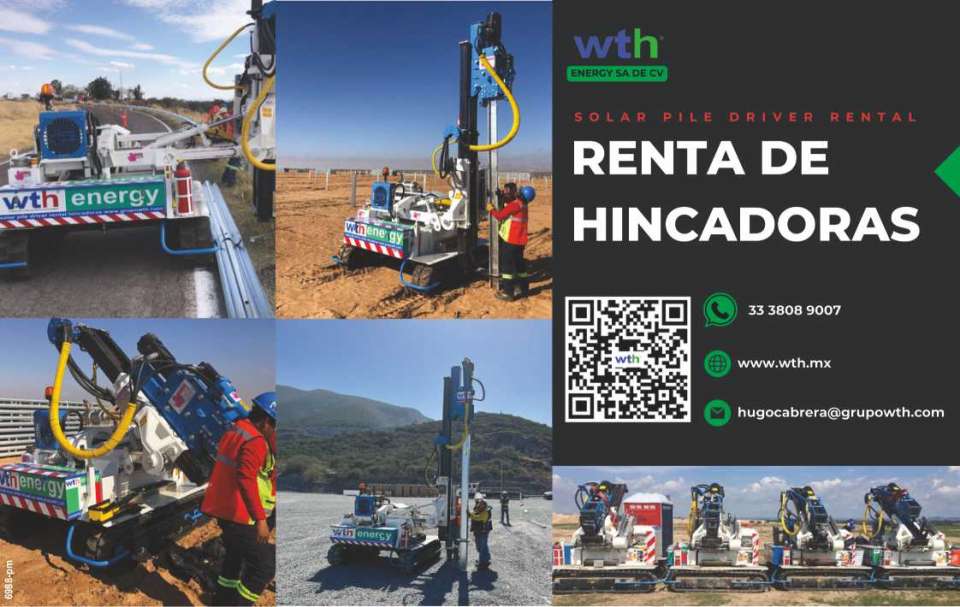 Contamos con Hincadoras de Tecnologia de Punta con presencia en toda la Republica Mexicana. Contamos con Hincadoras de Tecnologia de Punta con presencia en toda la Republica Mexicana.