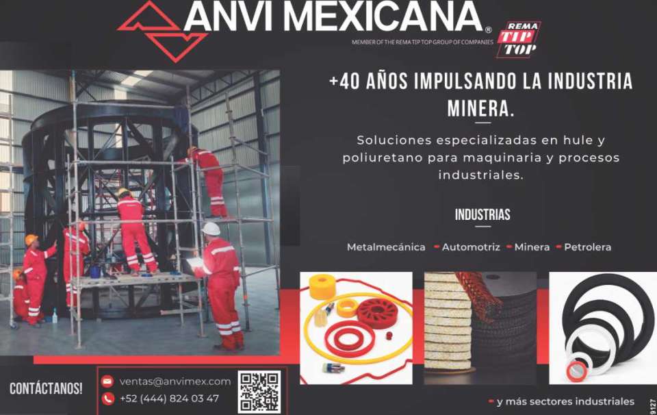 + 40 AÑOS IMPULSANDO LA INDUSTRIA MINERA. Soluciones especializadas en hule y poliuretano para maquinaria y procesos industriales. INDUSTRIAS: Metalmecanica, Automotriz, Minera, Petrolera y mas... + 40 AÑOS IMPULSANDO LA INDUSTRIA MINERA. Soluciones especializadas en hule y poliuretano para maquinaria y procesos industriales. INDUSTRIAS: Metalmecanica, Automotriz, Minera, Petrolera y mas...